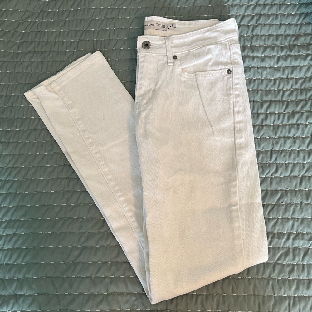 Levi's Women's White Skinny Jeans